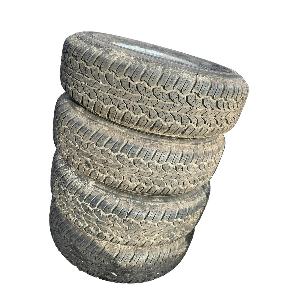 15 Inch Rim and All-Terrain Tire Set – Classic UAZ – Used – Price per Set of 4 - - UAZ spare parts
