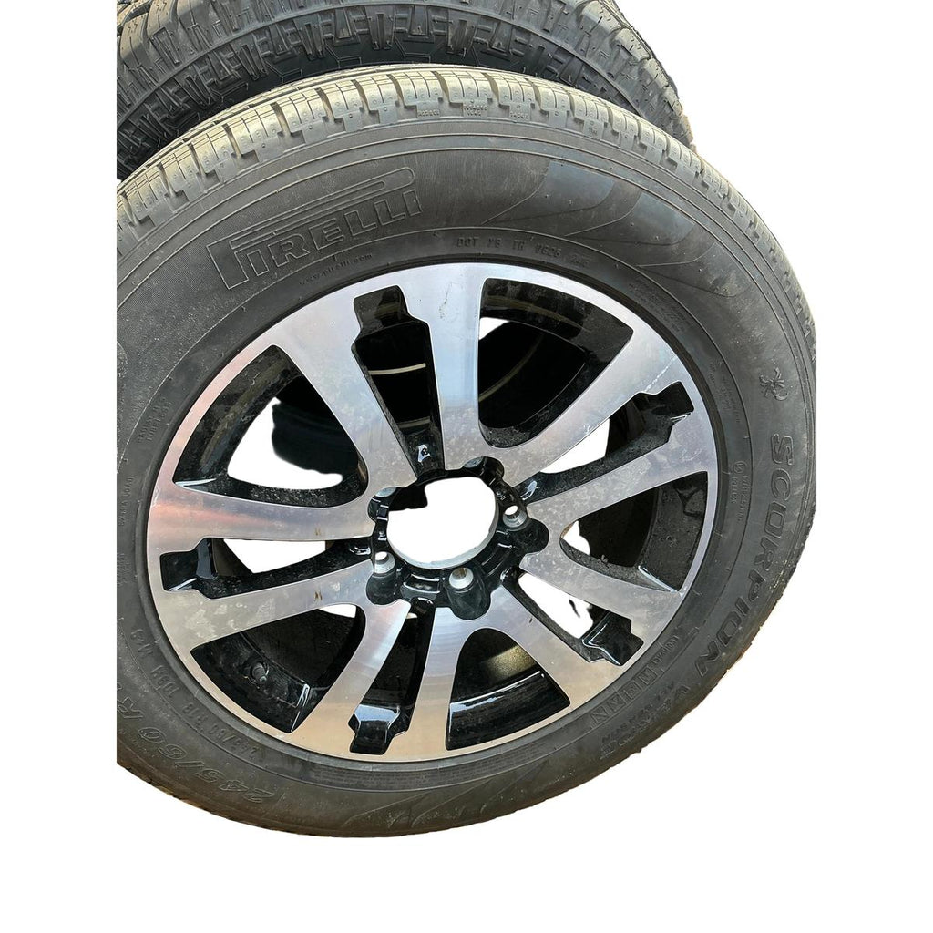 16 Inch Stainless Rim with Pirelli Scorpion 245/60 R16 – Price per Piece - - UAZ spare parts