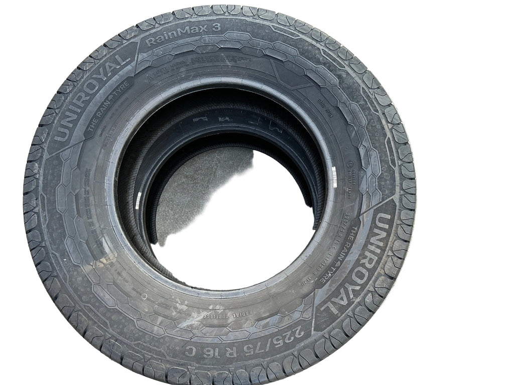 16 Inch Tire – Uniroyal RainMax 3 – 225/75 R16 C – New – Price per Piece – UAZPARTS.COM UAZ PART – OEM 