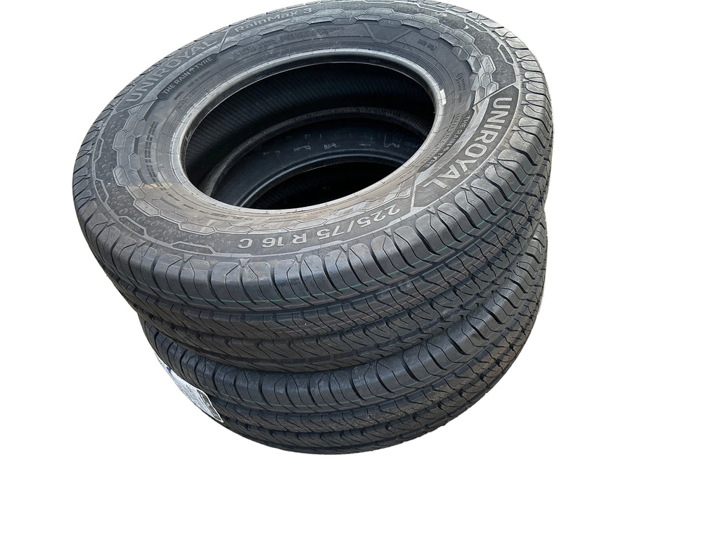 16 Inch Tire – Uniroyal RainMax 3 – 225/75 R16 C – New – Price per Piece – UAZPARTS.COM UAZ PART – OEM 