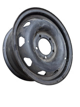 Load image into Gallery viewer, 16" terasvelg must, MATTI, KASUTATUD – Buhhanka (klassikaline ja moodne), Hunter ja 469 – OEM 316220-3101015-07-BLMATT