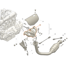 Načíst obrázek do prohlížeče Galerie, Uitlaat spruitstuk - OEM 4062-1008025-20 - - UAZ spare parts