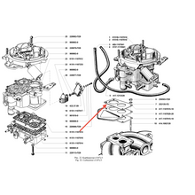 Načíst obrázek do prohlížeče Galerie, Carburetor Gasket K-126 (karangelite) - Hunter &amp; 469, Bukhanka Classic - OEM 417.1107015-10 - - UAZ spare parts