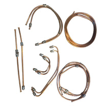 Charger l'image dans la galerie, Copper Brake Line Set (11 pcs) – Bukhanka Classic (2.4L &amp; 2.9L) – OEM 3741-11-01 - Brake system - UAZ spare parts