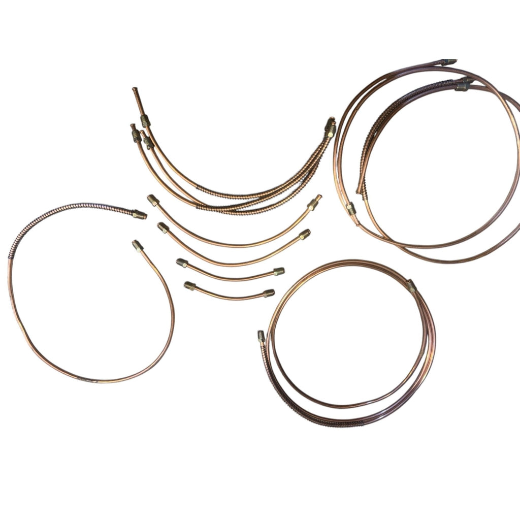 Copper Brake Line Set (11 pcs) – Bukhanka Classic (2.4L & 2.9L) – OEM 3741-11-03