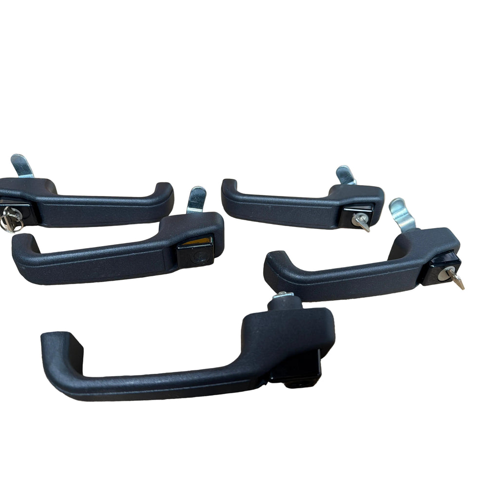 Door Handle Set (5 pcs) - Hunter & 469 (2.7L) - OEM 31519-6100040-01 - - UAZ spare parts