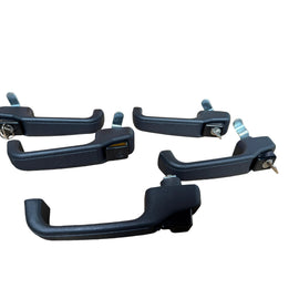 Door Handle Set (5 pcs) - Hunter & 469 (2.7L) - OEM 31519-6100040-01 - - UAZ spare parts