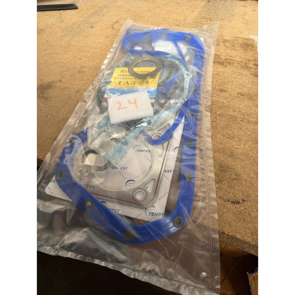 Engine Gasket Set Wolga Engine - Bukhanka & Hunter & 469 - OEM M24gasketset - - UAZ spare parts