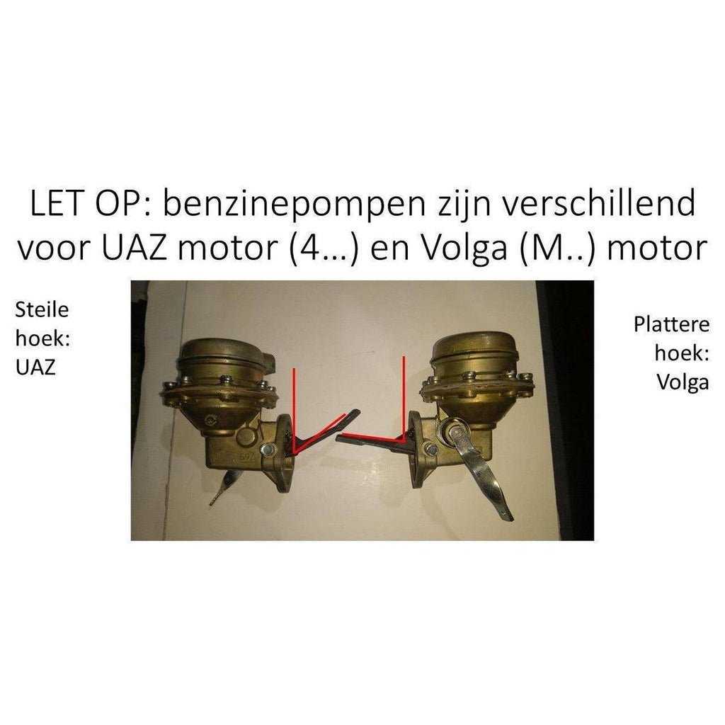 Fuel Pump – Bukhanka Classic & Hunter/469 (2.4L & 2.9L Carburetor) Volga Engine – OEM 901-1106010 VDT. Double thule connection. - Fuel - UAZ spare parts