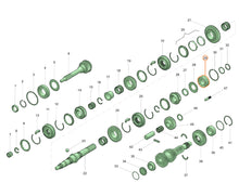 Cargar imagen en el visor de la galería, Rodamiento final de salida de caja de cambios 5 velocidades – Calidad Western – Bukhanka, Hunter y 469 (2.7L) 315195170115300