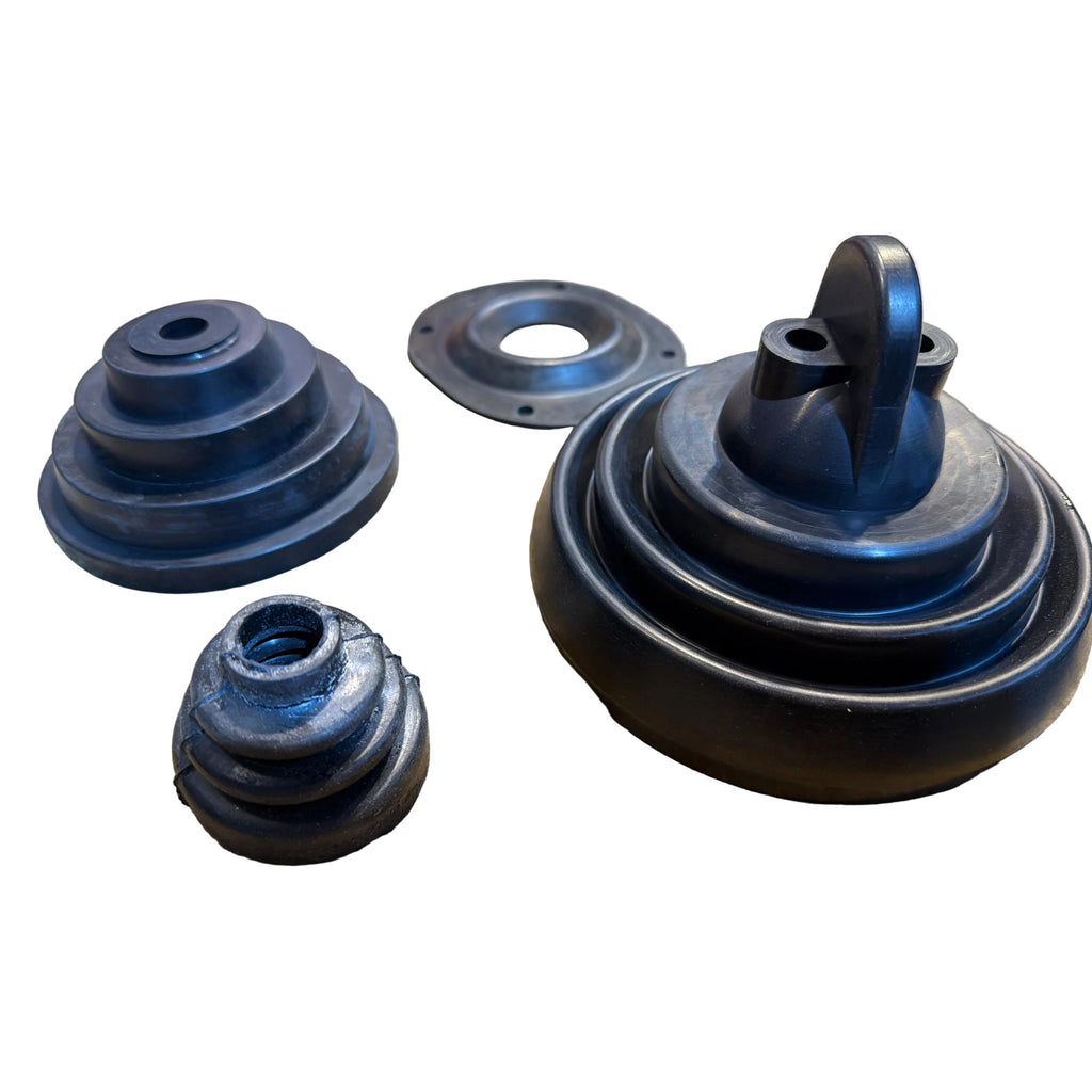 Gear & Transfer Lever Boot Set - GAZ 69 Series UAZ 469 - Ref 469-KП - 546635346 - - UAZ spare parts