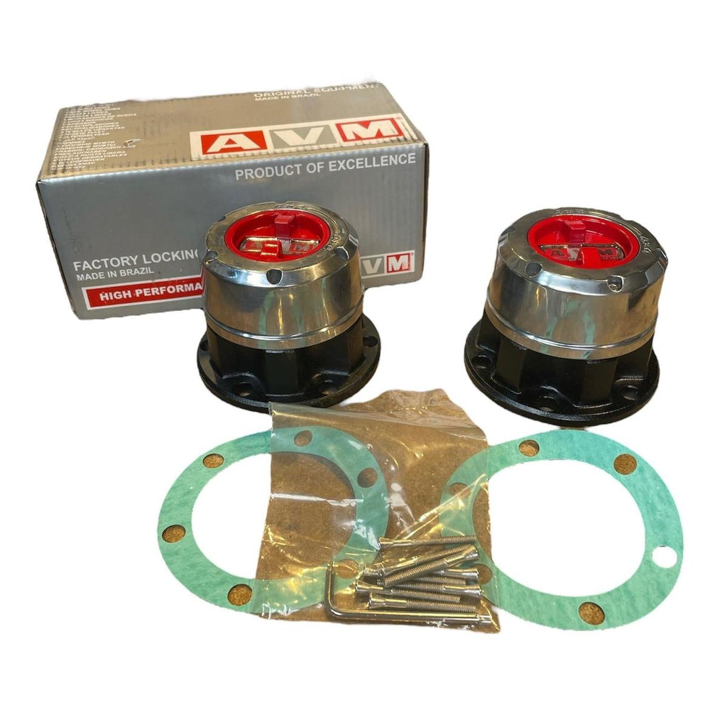 Heavy Duty Freewheel Hubs Set (2 pcs) – Bukhanka (Classic & Modern) & Hunter & 469 – OEM AVM 410HP - Axles, cardan & suspension - UAZ spare parts