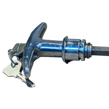 Načíst obrázek do prohlížeče Galerie, Rear Door Handle/Lock Chrome – Bukhanka Classic (2.4L &amp; 2.9L) – OEM 451-6323130 - Body and exterior - UAZ spare parts