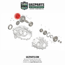Load image into Gallery viewer, Reduction Gear Transfer Case – Bukhanka Classic &amp; Modern – OEM 3162-00-1802040-20 / 316200180204020 - Clutch and transmission - UAZ spare parts