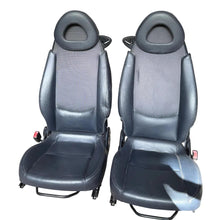 Charger l'image dans la galerie, Smart Full Leather Heated Seat Set (2 pcs) – Bukhanka (Classic &amp; Modern) – OEM SMART123ZACHTBLAUW - Interior - UAZ spare parts