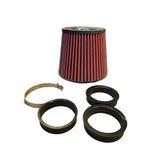 Urheiluilmansuodatin 3 adapterilla ja letkukiristimellä – Bukhanka Classic (2.4L & 2.9L), Hunter & 469 (2.4L & 2.9L) – OEM 545757752