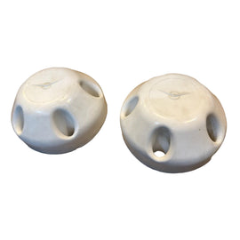 Wheel Hub Cap White USED - Bukhanka Modern (2.7L) - OEM 316200310210001 - - UAZ spare parts