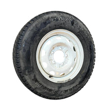 Kép betöltése a Galéria nézegetőbe, Wheel &amp; Tire Set 16in White 225/75R16 (5x) – Hunter &amp; 469; Bukhanka – USED - - UAZ spare parts
