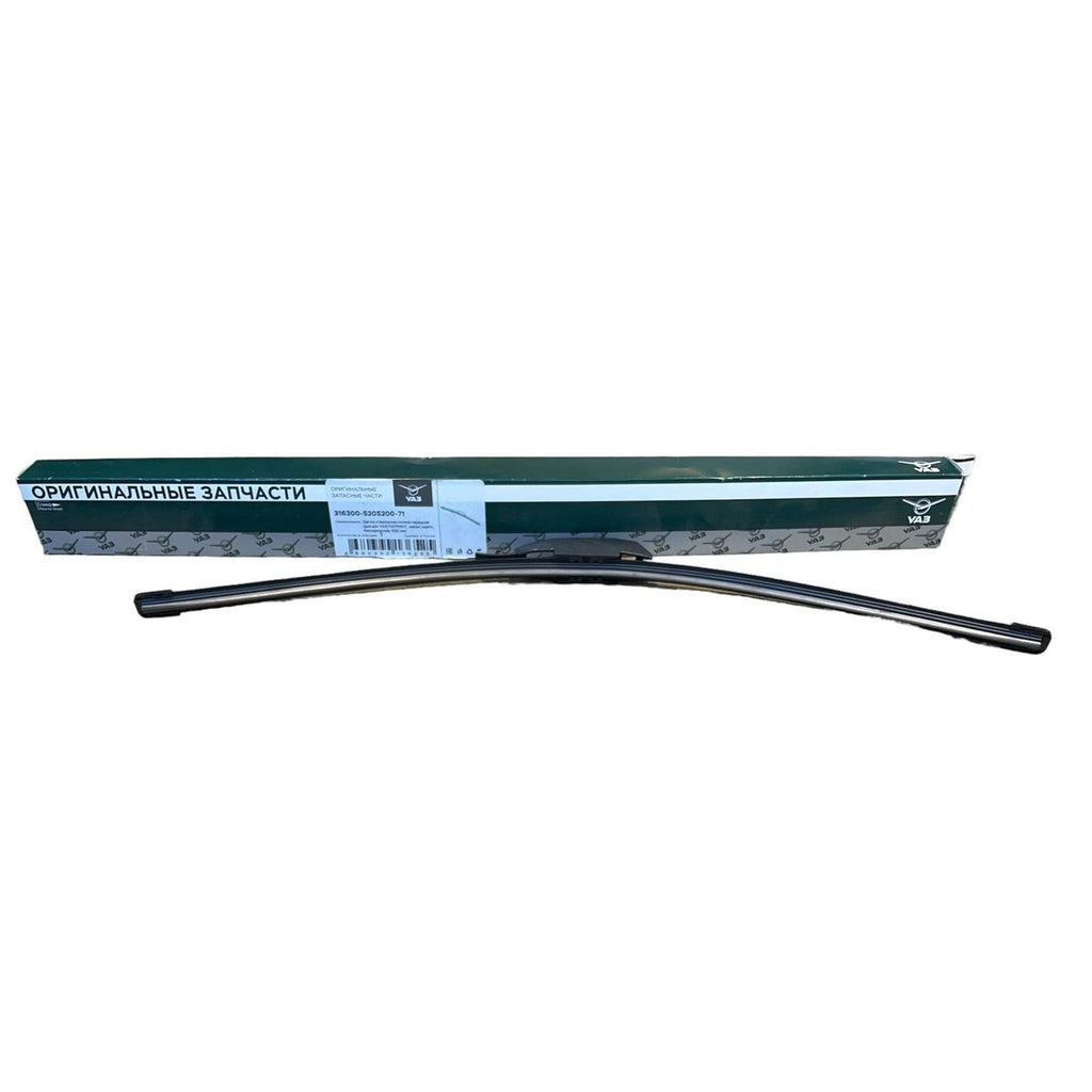 Wiper Blade 530 mm Frameless – UAZ Patriot, UAZ Profi, Bukhanka Modern (2.7L) – OEM 316300-5205200-71 - Body and exterior - UAZ spare parts