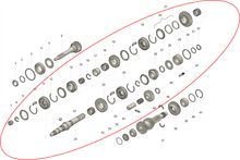 Kép betöltése a Galéria nézegetőbe, ADS 5 - Speed Gear &amp; Shaft Set (Items 7–32) - Bukhanka Modern (2.7L), Hunter &amp; 469 (2.7L) (220600170001001 - 7to32) – UAZPARTS.COM UAZ PART – OEM 220600170001001-7to32