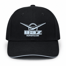 Görseli Galeri görüntüleyiciye yükleyin, Black UAZ Cap – Worn by Those Who Keep It Moving – UAZPARTS.COM UAZ PART – OEM 452452
