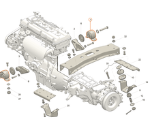 Load image into Gallery viewer, Front engine mount modern Buhanka, Hunter, Profi and Patriot - OEM 316000100102000 – UAZPARTS.COM UAZ PART – OEM 316000100102000