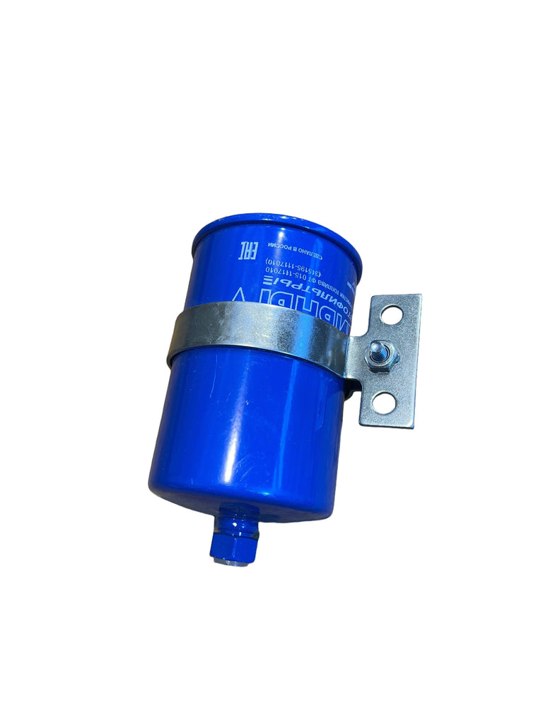 Fuel Filter with Metal Bracket – Bukhanka Modern, Hunter 2.7L, Patriot, Profi – OEM 315196111701000 – UAZPARTS.COM UAZ PART – OEM 315196111701000-metal-bracket