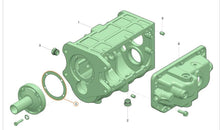 Laden Sie das Bild in den Galerie-Viewer, Input Shaft Cover Gasket 5 - Spd - Bukhanka Modern &amp; Hunter/469 - OEM 255 - 1701042 – UAZPARTS.COM UAZ PART – OEM 