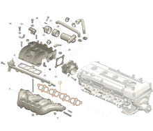 Načíst obrázek do prohlížeče Galerie, Intake Manifold Gasket Euro 4+ – Bukhanka Modern (2.7L), Hunter &amp; 469 (2.7L), Patriot, Profi – OEM 040600100808000 - Engine - UAZ spare parts
