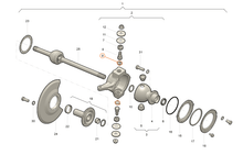 Carregar imagem no visualizador da Galeria, Kingpin Cup Bronze - Bukhanka (Classic &amp; Modern), Hunter &amp; 469 - OEM 316000230402310 - Axles, cardan &amp; suspension - UAZ spare parts