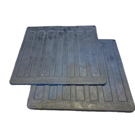 Mud Flap Set (290 mm, 2 pcs) – Bukhanka (Classic & Modern), Hunter & 469 – OEM 60858489 - 02 – UAZPARTS.COM UAZ onderdeel – OEM 60858489 - 02