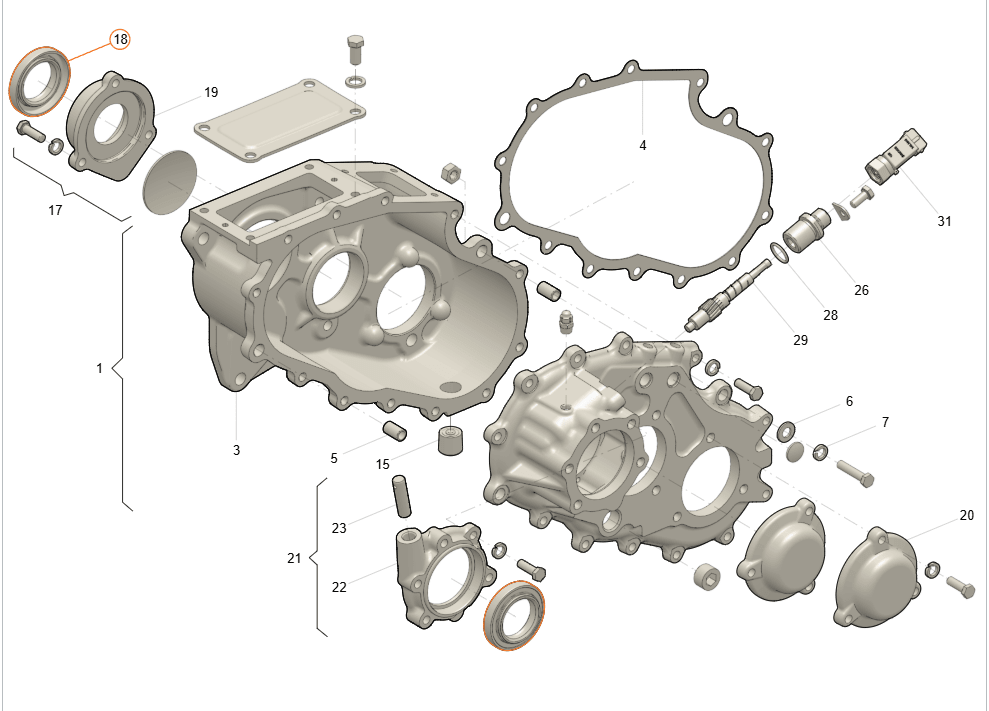 Oil Seal 42x68x10 for axl and transfercase – Bukhanka (Classic & Modern), Hunter & 469 – OEM 3741 - 1701210 – UAZPARTS.COM UAZ PART – OEM 3741-1701210