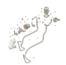 Načíst obrázek do prohlížeče Galerie, Power Steering Pump without thread – Bukhanka Modern (2.7L) – OEM 220695 340101010 – MatalPart UAZ PART – OEM 220695 340101010