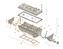 Lataa kuva Galleria-katseluun, Rear Hatch Gasket – Bukhanka Modern, Hunter &amp; 469, Patriot, Profi (2.7L) – OEM 4061003241 - for 406 engine - Engine - UAZ spare parts