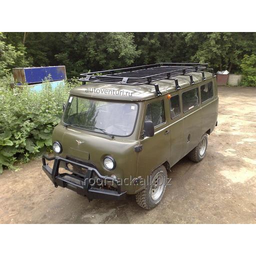 RIF Roof Rack with Ladder (3.3 m) – Bukhanka (Classic 2.4L & 2.9L, Modern 2.7L) – OEM RIF452 - dak1 - 3300 – RIF UAZ onderdeel – OEM RIF452 - dak1 - 3300