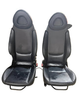 Load image into Gallery viewer, Smart Full Leather Heated Seat Set (2 pcs) – Bukhanka (Classic &amp; Modern) – OEM SMART123BLACK - Interior - UAZ spare parts