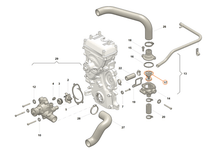 Încarcă imaginea în vizualizatorul Galerie, Thermostat 80 Degrees – Bukhanka Modern, Hunter &amp; 469 (2.7L), Patriot, Profi – OEM 040600130610000 - 80 – UAZPARTS.COM UAZ PART – OEM 040600130610000-80