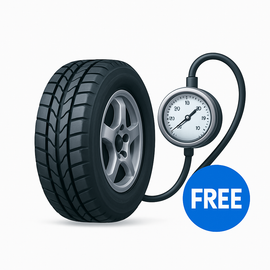 Tire Pressure Check – Free Service
