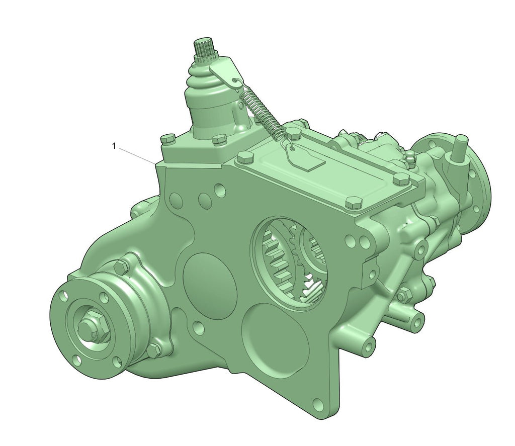 Transfer Case (ABS - Specific) - Bukhanka Modern (2.7L) OEM 390995180002010 – UAZPARTS.COM UAZ PART – OEM 718393163